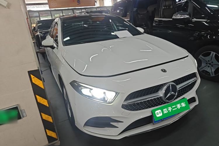 Used Mercedes-Benz A-Class 2021 A 200 L Sport Sedan Dynamic Model Front Right 45 Deg