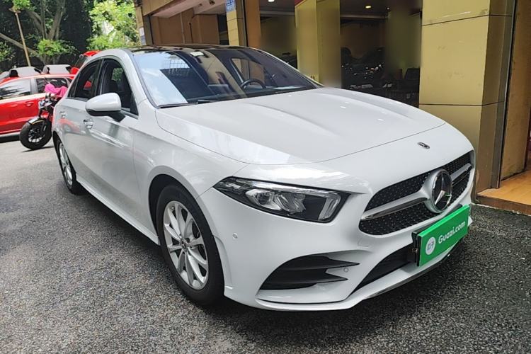 Used Mercedes-Benz A-Class 2021 A 200 L Sport Sedan Dynamic Model Front Right 45 Deg