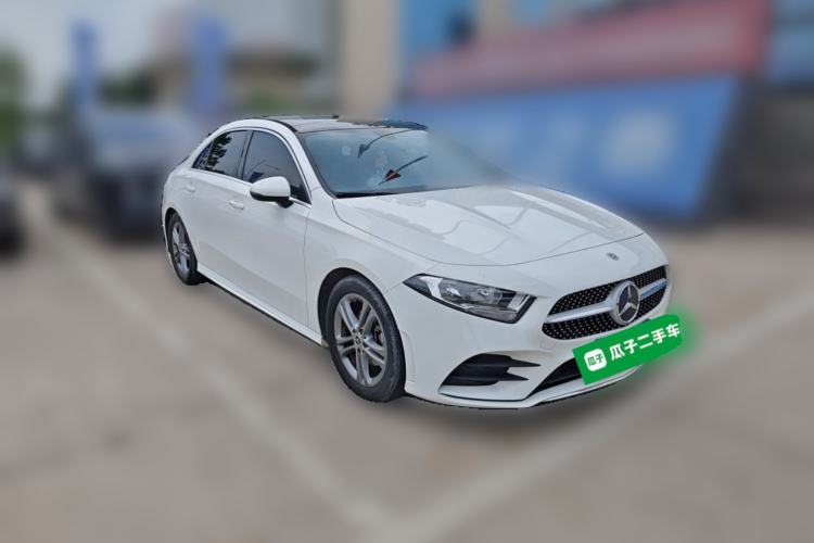 Used Mercedes-Benz A-Class 2021 Restyled A 180 L Sport Sedan Front Right 45 Deg