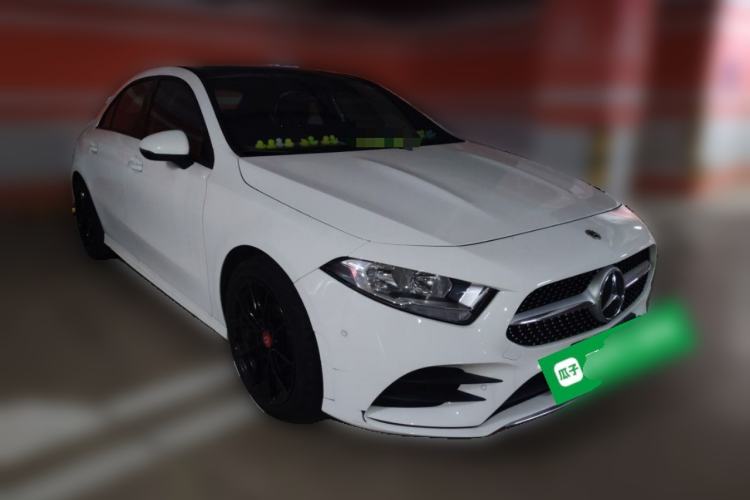Used Mercedes-Benz A-Class 2021 A 180 L Sport Sedan Front Right 45 Deg