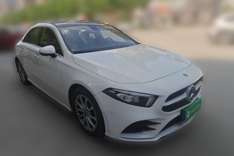 Used Mercedes-Benz A-Class 2021 A 200 L Sport Sedan Dynamic Model Front Right 45 Deg