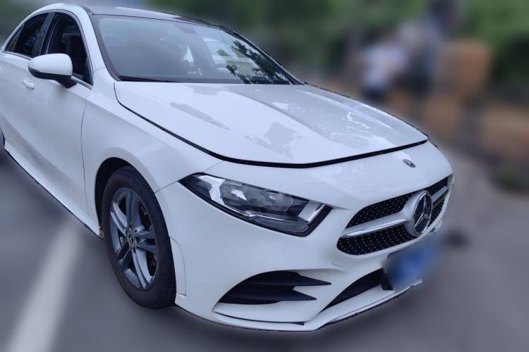Used Mercedes-Benz A-Class 2021 Restyled A 180 L Sport Sedan Front Right 45 Deg