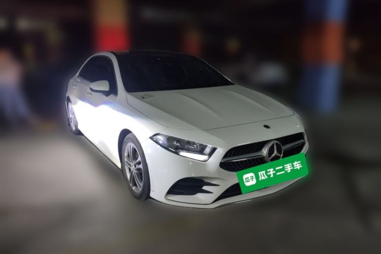 Used Mercedes-Benz A-Class 2021 Restyled A 180 L Sport Sedan Front Right 45 Deg