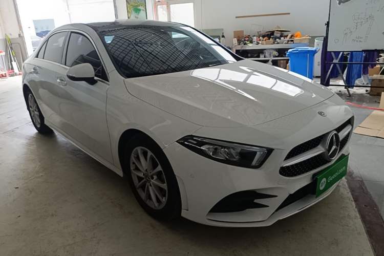 Used Mercedes-Benz A-Class 2021 A 200 L Sport Sedan Dynamic Model Front Right 45 Deg