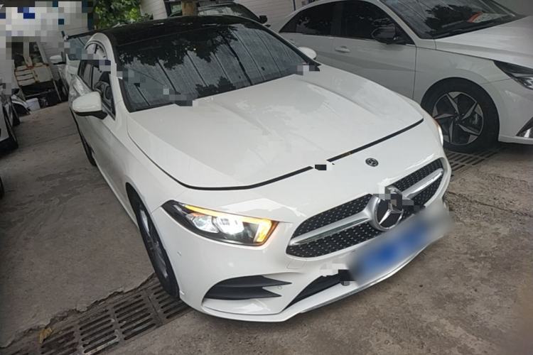 Used Mercedes-Benz A-Class 2021 A 180 L Sport Sedan Front Right 45 Deg