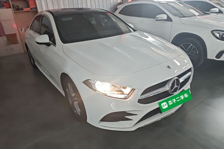 Used Mercedes-Benz A-Class 2021 Restyled A 180 L Sport Sedan Front Right 45 Deg
