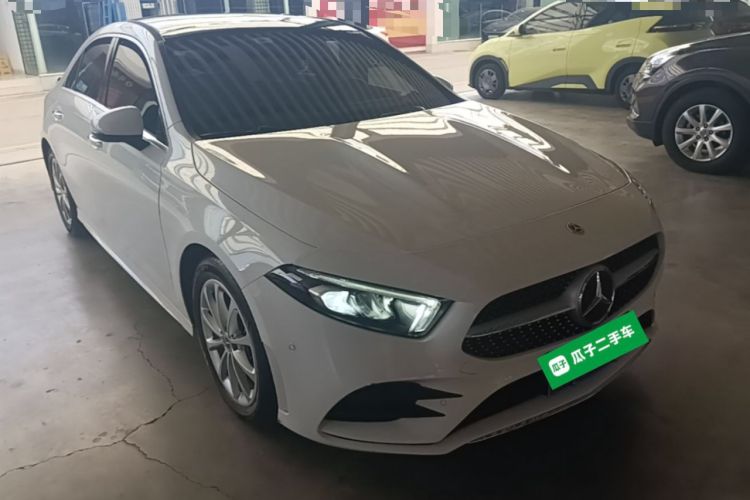 Used Mercedes-Benz A-Class 2021 A 200 L Sport Sedan Dynamic Model Front Right 45 Deg