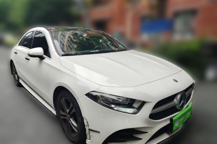 Used Mercedes-Benz A-Class 2021 Restyled A 180 L Sport Sedan Front Right 45 Deg