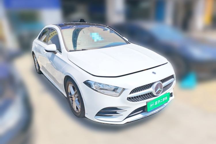 Used Mercedes-Benz A-Class 2021 Restyled A 180 L Sport Sedan Front Right 45 Deg