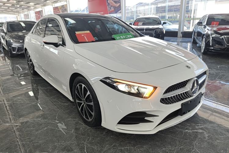Used Mercedes-Benz A-Class 2021 A 200 L Sport Sedan Dynamic Model Front Right 45 Deg