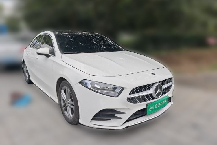 Used Mercedes-Benz A-Class 2021 A 180 L Sport Sedan Front Right 45 Deg