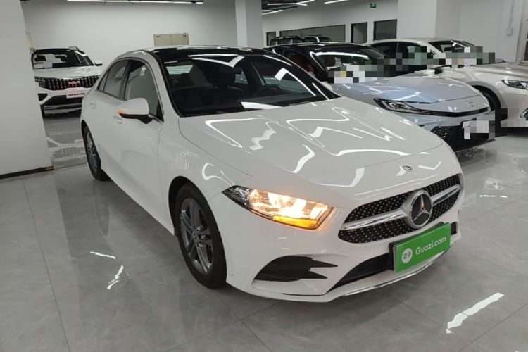 Used Mercedes-Benz A-Class 2021 Restyled A 180 L Sport Sedan Front Right 45 Deg