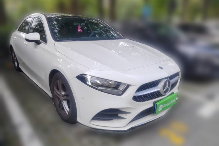 Used Mercedes-Benz A-Class 2021 A 180 L Sport Sedan Front Right 45 Deg