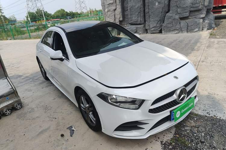 Used Mercedes-Benz A-Class 2021 Restyled A 180 L Sport Sedan Front Right 45 Deg