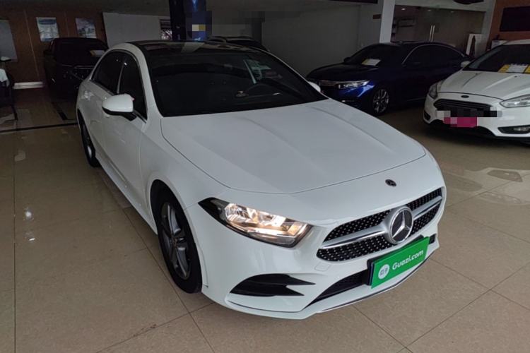 Used Mercedes-Benz A-Class 2021 Restyled A 180 L Sport Sedan Front Right 45 Deg