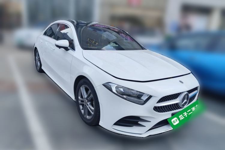 Used Mercedes-Benz A-Class 2021 Restyled A 180 L Sport Sedan Front Right 45 Deg