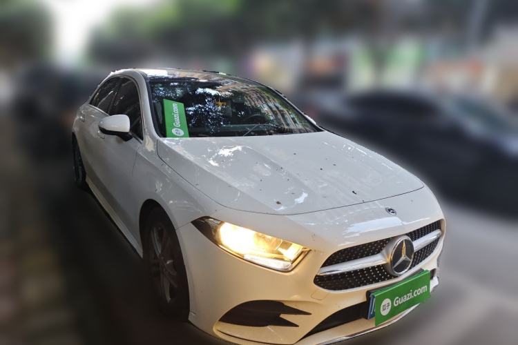 Used Mercedes-Benz A-Class 2021 Restyled A 180 L Sport Sedan Front Right 45 Deg