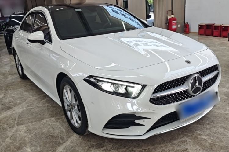 Used Mercedes-Benz A-Class 2021 A 200 L Sport Sedan Dynamic Model Front Right 45 Deg