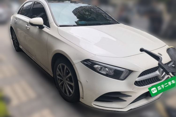Used Mercedes-Benz A-Class 2021 A 200 L Sport Sedan Dynamic Model Front Right 45 Deg