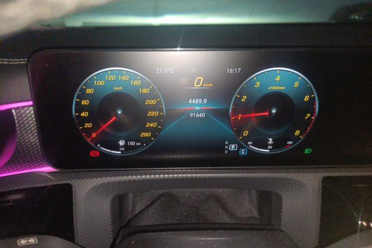 Used Mercedes-Benz A-Class 2021 A 200 L Sport Sedan Fashion Model Instrument Cluster