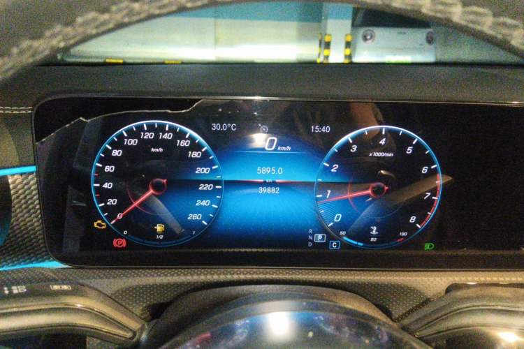 Used Mercedes-Benz A-Class 2021 A 200 L Sport Sedan Fashion Model Instrument Cluster