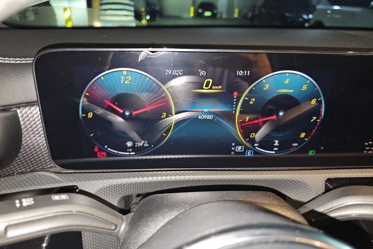 Used Mercedes-Benz A-Class 2021 A 200 L Sport Sedan Dynamic Model Instrument Cluster