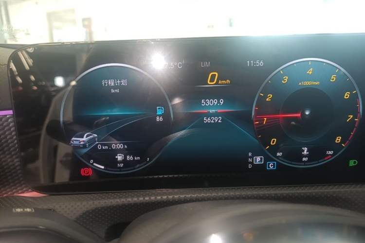 Used Mercedes-Benz A-Class 2021 A 200 L Sport Sedan Fashion Model Instrument Cluster