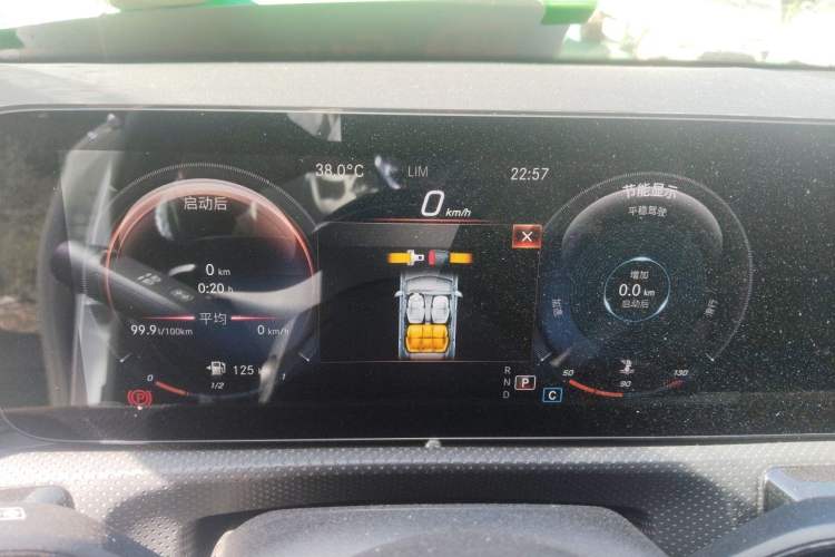 Used Mercedes-Benz A-Class 2021 A 200 L Sport Sedan Dynamic Model Instrument Cluster
