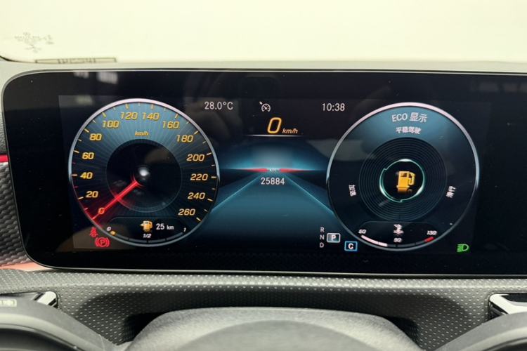 Used Mercedes-Benz A-Class 2021 A 200 L Sport Sedan Fashion Model Instrument Cluster
