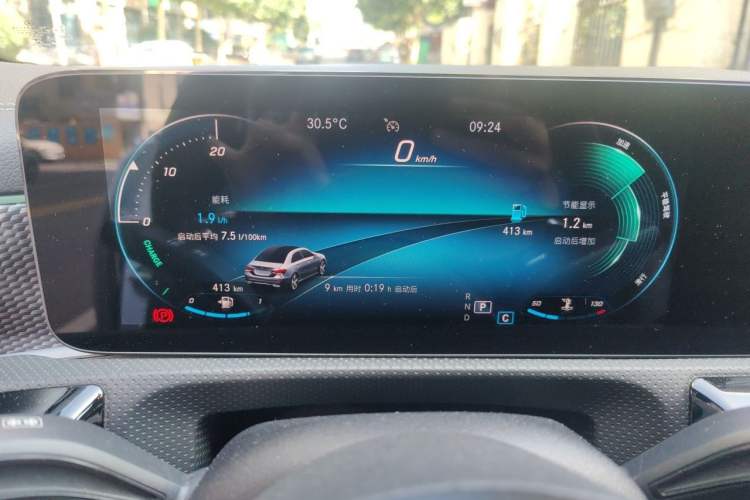 Used Mercedes-Benz A-Class 2021 A 200 L Sport Sedan Fashion Model Instrument Cluster