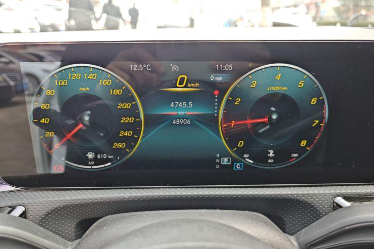 Used Mercedes-Benz A-Class 2021 A 200 L Sport Sedan Fashion Model Instrument Cluster