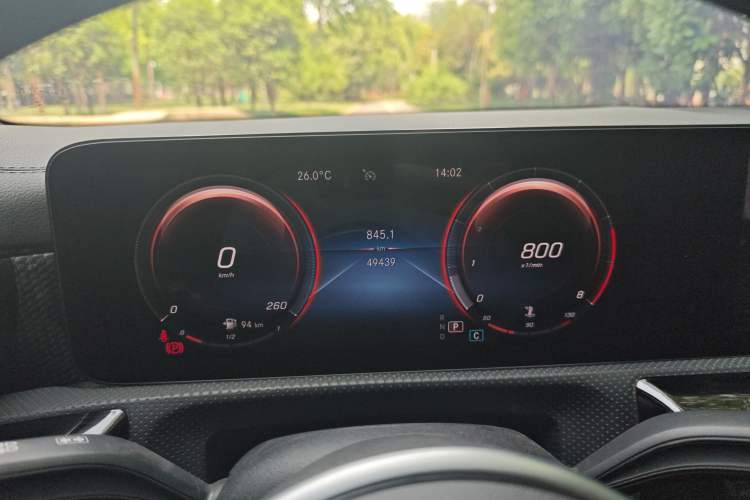 Used Mercedes-Benz A-Class 2021 A 200 L Sport Sedan Dynamic Model Instrument Cluster