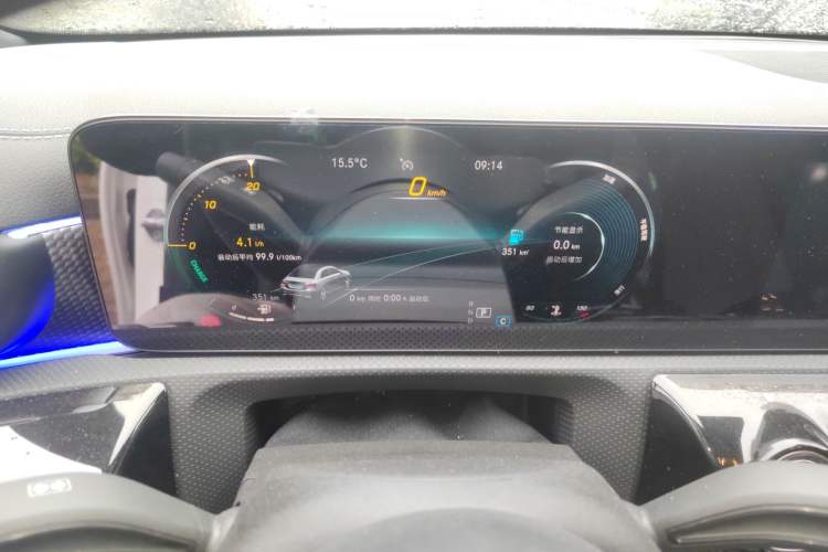Used Mercedes-Benz A-Class 2021 A 200 L Sport Sedan Dynamic Model Instrument Cluster