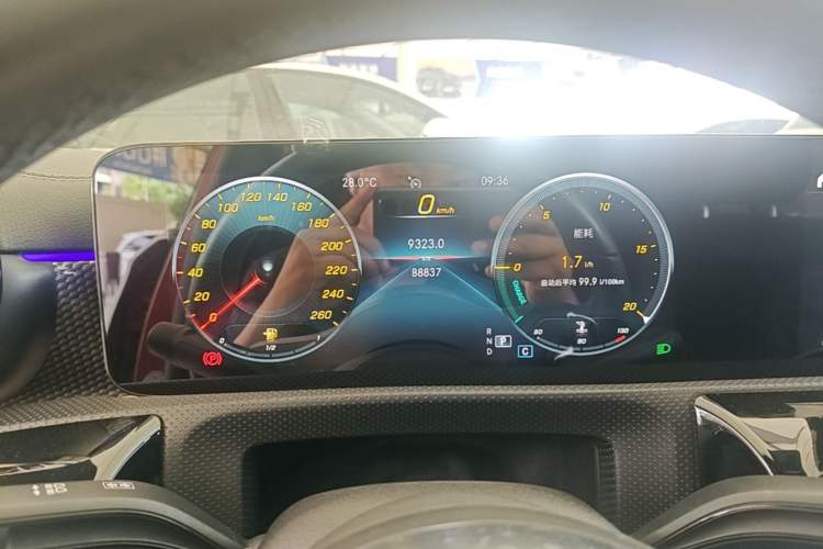 Used Mercedes-Benz A-Class 2021 A 200 L Sport Sedan Fashion Model Instrument Cluster