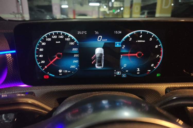 Used Mercedes-Benz A-Class 2021 A 200 L Sport Sedan Fashion Model Instrument Cluster