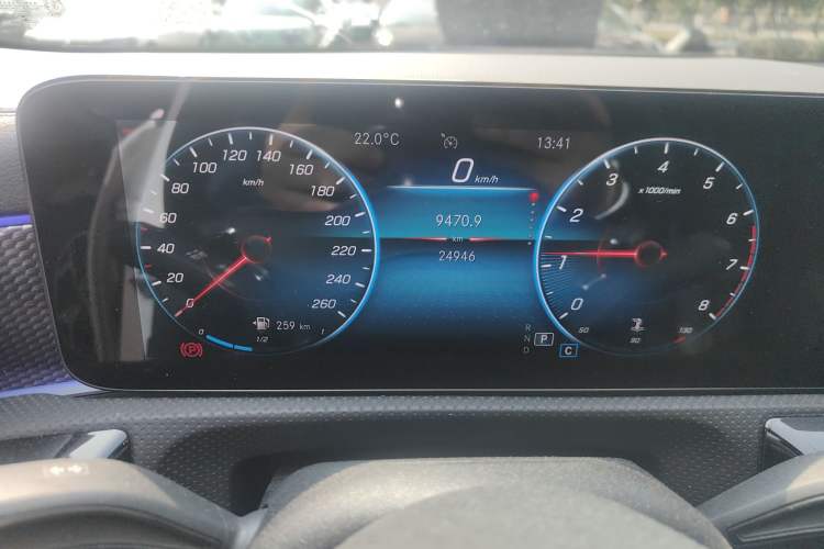 Used Mercedes-Benz A-Class 2021 A 200 L Sport Sedan Fashion Model Instrument Cluster