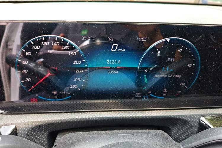 Used Mercedes-Benz A-Class 2021 A 200 L Sport Sedan Fashion Model Instrument Cluster