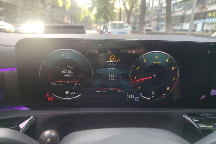 Used Mercedes-Benz A-Class 2021 A 200 L Sport Sedan Fashion Model Instrument Cluster