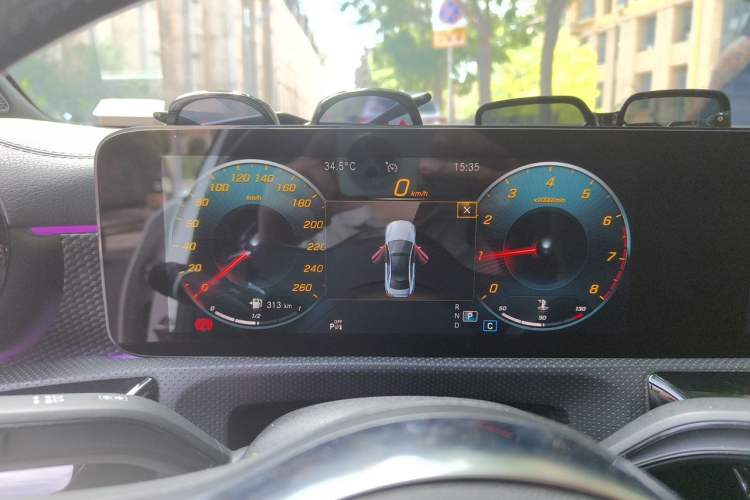 Used Mercedes-Benz A-Class 2021 A 200 L Sport Sedan Fashion Model Instrument Cluster