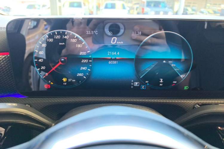 Used Mercedes-Benz A-Class 2021 A 200 L Sport Sedan Fashion Model Instrument Cluster