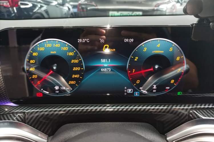 Used Mercedes-Benz A-Class 2021 A 200 L Sport Sedan Fashion Model Instrument Cluster