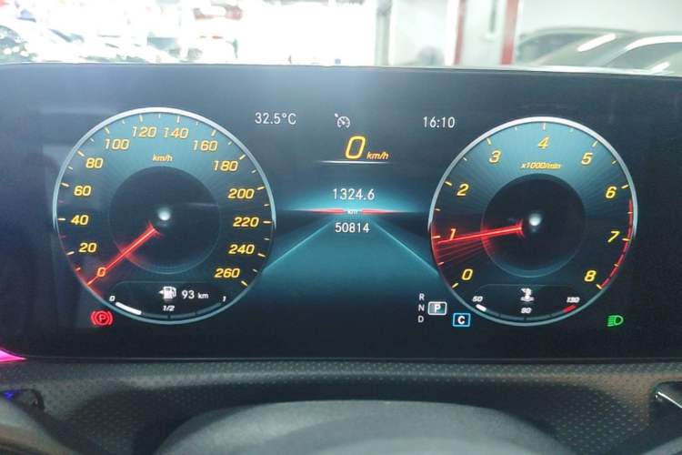 Used Mercedes-Benz A-Class 2021 A 200 L Sport Sedan Fashion Model Instrument Cluster