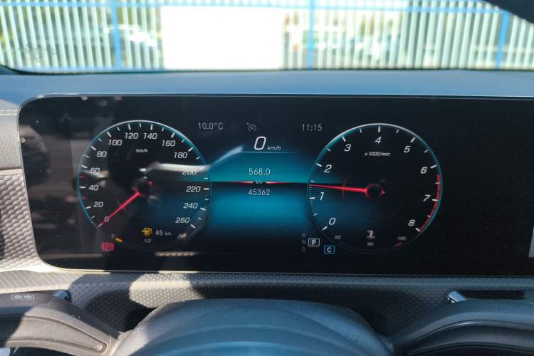 Used Mercedes-Benz A-Class 2021 A 200 L Sport Sedan Fashion Model Instrument Cluster