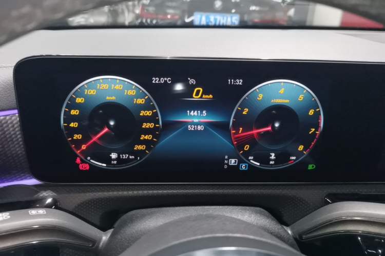Used Mercedes-Benz A-Class 2021 A 200 L Sport Sedan Fashion Model Instrument Cluster
