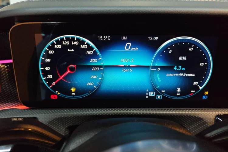 Used Mercedes-Benz A-Class 2021 A 200 L Sport Sedan Fashion Model Instrument Cluster