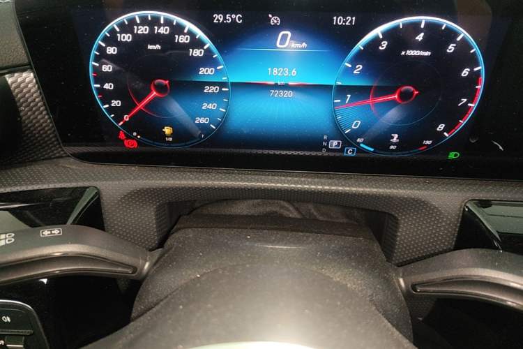 Used Mercedes-Benz A-Class 2021 A 200 L Sport Sedan Dynamic Model Instrument Cluster