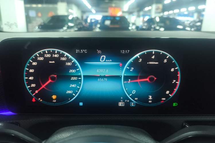 Used Mercedes-Benz A-Class 2021 A 200 L Sport Sedan Fashion Model Instrument Cluster