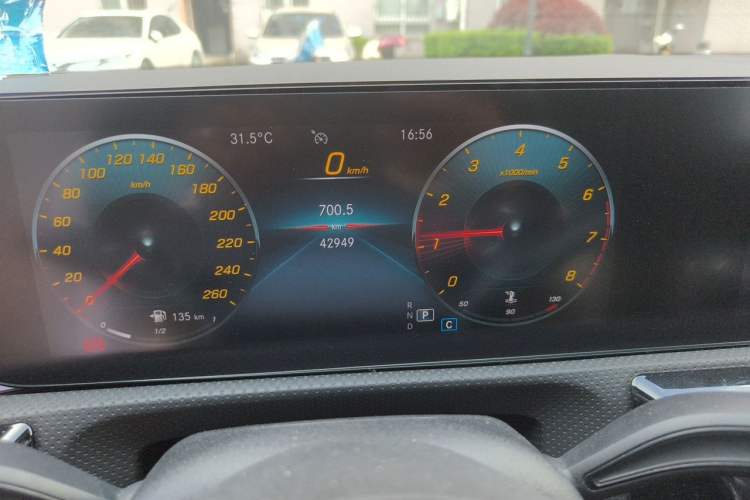 Used Mercedes-Benz A-Class 2021 A 200 L Sport Sedan Fashion Model Instrument Cluster