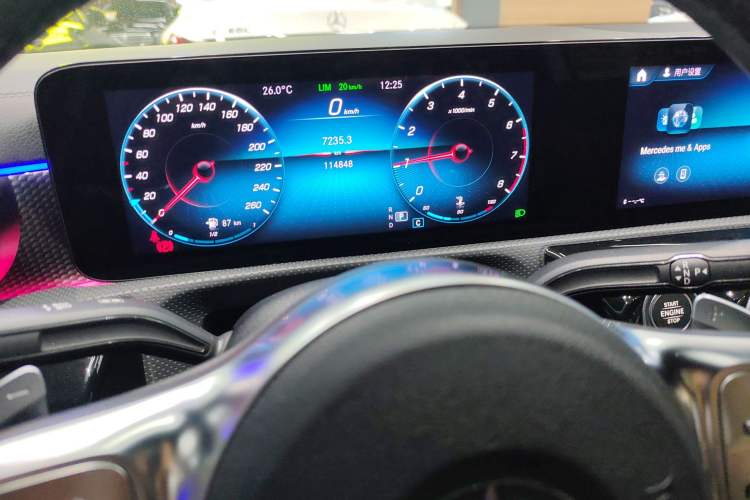 Used Mercedes-Benz A-Class 2021 A 200 L Sport Sedan Fashion Model Instrument Cluster