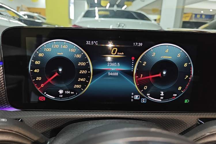 Used Mercedes-Benz A-Class 2021 A 200 L Sport Sedan Fashion Model Instrument Cluster